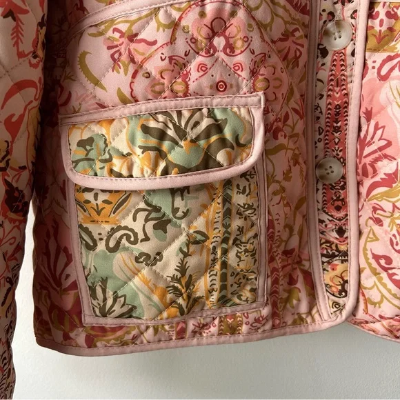 Free People Multicolor Quilted Jacket - Picture 6 of 12